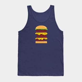 Feed The Beast - Cheese burger Tank Top